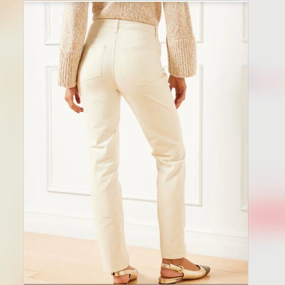 NWT TALBOTS 22WP Black Velveteen Straight Leg Pants Holiday Dressy Slimming - Picture 13 of 14